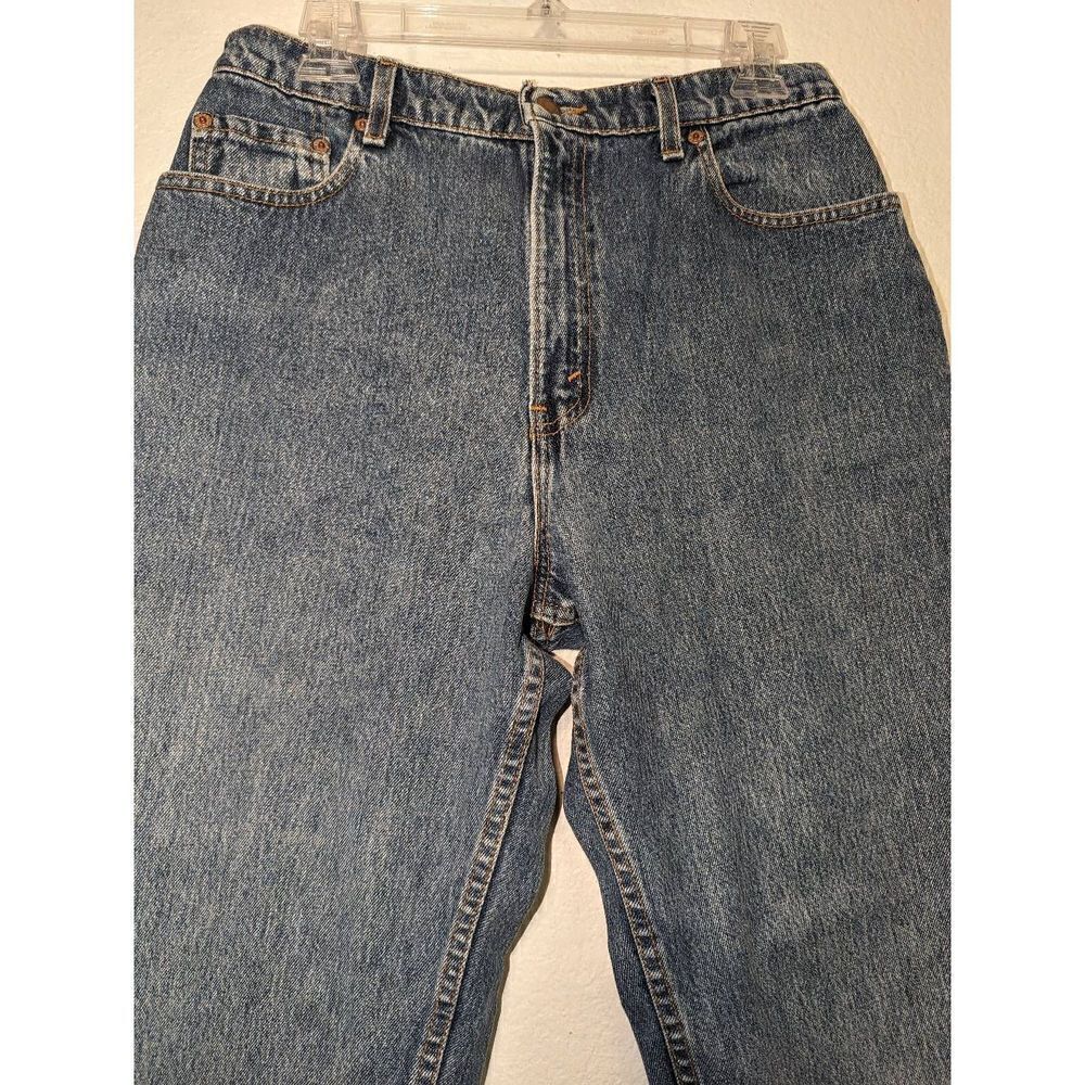 Women's Vintage Levi's 550 Made in the USA Relaxed Fit, Tapered Leg Size 12 - Picture 12 of 16